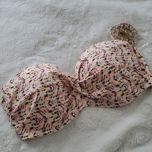 NWT Victoria's Secret bandeau bikini top - sz 36DD